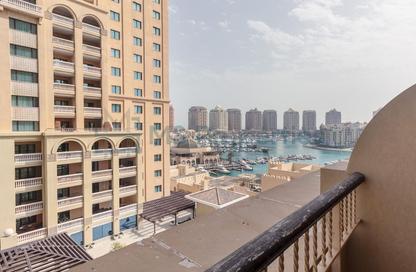 Apartment - Studio - 1 for rent in West Porto Drive - Porto Arabia - The Pearl Island - Doha