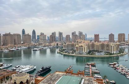 Apartment - Studio - 1 Bathroom for rent in East Porto Drive - Porto Arabia - The Pearl Island - Doha