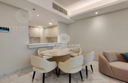 Apartment - 1 Bedroom - 2 Bathrooms for rent in Lusail Residence - Marina District - Lusail