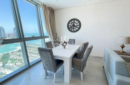 Apartment - 2 Bedrooms - 3 Bathrooms for rent in Zig Zag Tower B - Zig Zag Towers - West Bay - Doha