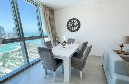 Apartment - 2 Bedrooms - 3 Bathrooms for rent in Zig Zag Tower B - Zig Zag Towers - West Bay - Doha