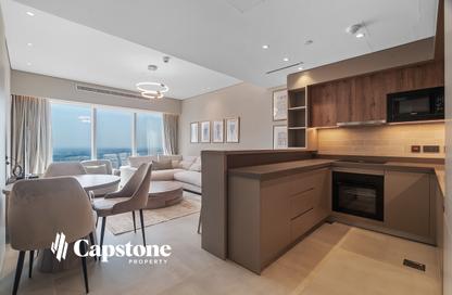 Apartment - 1 - 1 for rent in West Bay Tower - West Bay - West Bay - Doha