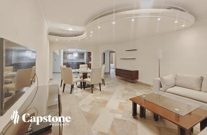 Apartment - 2 Bedrooms - 3 Bathrooms for rent in Barwa Tower - C-Ring Road - Al Sadd - Doha
