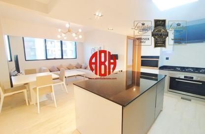 Apartment - 1 Bedroom - 2 Bathrooms for rent in Lusail Marina Heights - Marina District - Lusail