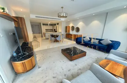 Apartment - 1 Bedroom - 2 Bathrooms for rent in Lusail Marina Heights - Marina District - Lusail