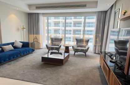 Apartment - 1 Bedroom - 2 Bathrooms for rent in Lusail Marina Heights - Marina District - Lusail