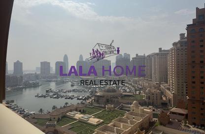 Apartment - 1 Bedroom - 2 Bathrooms for rent in Marina Gate - Porto Arabia - The Pearl Island - Doha