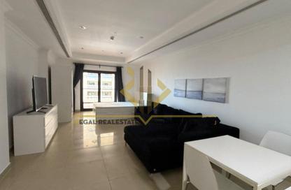 Apartment - Studio - 1 for rent in East Porto Drive - Porto Arabia - The Pearl Island - Doha Apartment - Studio - 1 for rent in East Porto Drive - Porto Arabia - The Pearl Island - Doha