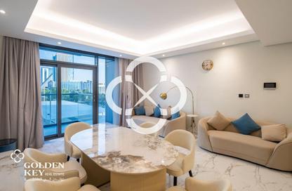 Apartment - 2 Bedrooms - 3 Bathrooms for rent in Marina Tower 23 - Marina District - Lusail Apartment - 2 Bedrooms - 3 Bathrooms for rent in Marina Tower 23 - Marina District - Lusail