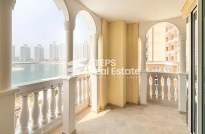 Apartment - 2 Bedrooms - 4 Bathrooms for rent in Giardino Apartments - The Pearl Island - Doha