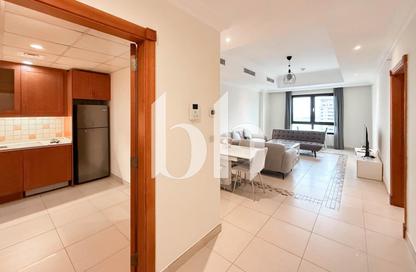 Apartment - 1 - 2 for rent in Tower 29 - Porto Arabia - The Pearl Island - Doha