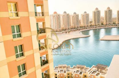 Apartment - Studio - 1 Bathroom for rent in Viva West - Viva Bahriyah - The Pearl Island - Doha