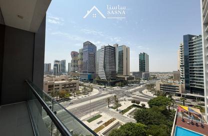 Apartment - 1 - 2 for rent in Lusail Marina Heights - Marina District - Lusail