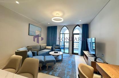 Apartment - 1 Bedroom - 2 Bathrooms for rent in La Plage Centrale - La Plage - The Pearl Island - Doha