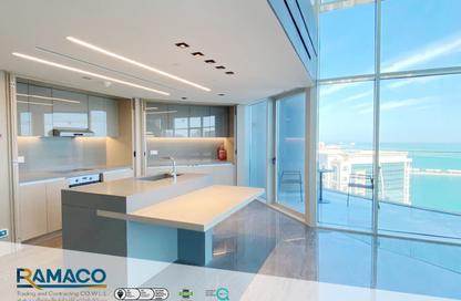 Apartment - 2 Bedrooms - 2 Bathrooms for rent in FJ9 Residential Tower - Marina District - Lusail