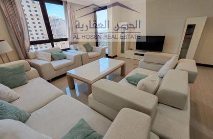 Apartment - 2 Bedrooms - 2 Bathrooms for rent in Tuscan Tower - Porto Arabia - The Pearl Island - Doha