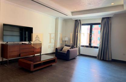 Apartment - 1 Bedroom - 2 Bathrooms for rent in East Porto Drive - Porto Arabia - The Pearl Island - Doha