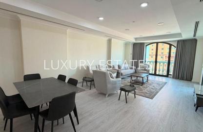 Apartment - 2 Bedrooms - 3 Bathrooms for sale in East Porto Drive - Porto Arabia - The Pearl Island - Doha Apartment - 2 Bedrooms - 3 Bathrooms for sale in East Porto Drive - Porto Arabia - The Pearl Island - Doha