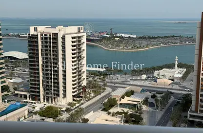 شقة - غرفة نوم - 2 حمامات للايجار في مرتفعات مارينا لوسيل - منطقة المارينا - الوسيل