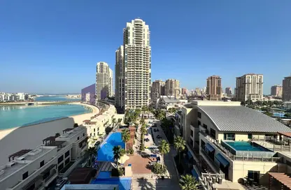 Apartment - 1 Bedroom - 1 Bathroom for rent in Abraj Bay - Abraj Quartiers - The Pearl Island - Doha