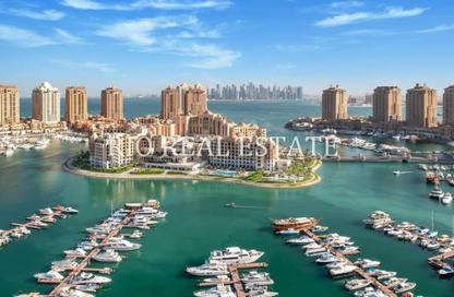 Apartment - Studio - 1 for rent in West Porto Drive - Porto Arabia - The Pearl Island - Doha