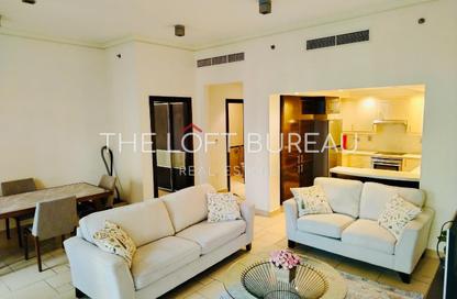 Apartment - 1 Bedroom - 2 Bathrooms for rent in Mercato - Qanat Quartier - The Pearl Island - Doha
