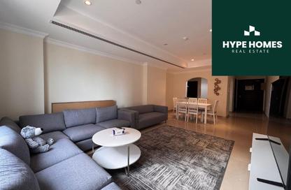 Apartment - 1 Bedroom - 2 Bathrooms for rent in Two Porto Arabia - Porto Arabia - The Pearl Island - Doha