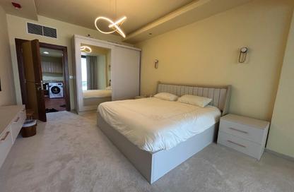 Apartment - 1 Bedroom - 2 Bathrooms for rent in Lusail Marina Heights - Marina District - Lusail
