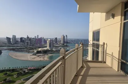 Apartment - 1 Bedroom - 2 Bathrooms for rent in East Porto Drive - Porto Arabia - The Pearl Island - Doha