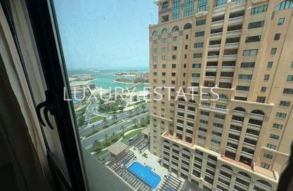Apartment - 1 Bedroom - 2 Bathrooms for rent in Tower 13 - Porto Arabia - The Pearl Island - Doha Apartment - 1 Bedroom - 2 Bathrooms for rent in Tower 13 - Porto Arabia - The Pearl Island - Doha