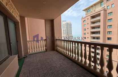 Apartment - 2 Bedrooms - 3 Bathrooms for rent in East Porto Drive - Porto Arabia - The Pearl Island - Doha