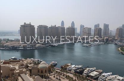 Apartment - 1 Bedroom - 2 Bathrooms for rent in West Porto Drive - Porto Arabia - The Pearl Island - Doha