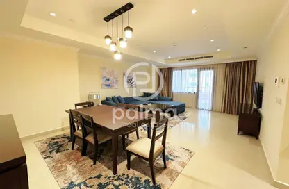 Apartment - 2 Bedrooms - 3 Bathrooms for rent in East Porto Drive - Porto Arabia - The Pearl Island - Doha