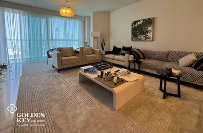 Apartment - 3 Bedrooms - 4 Bathrooms for rent in Burj DAMAC Marina - Marina District - Lusail