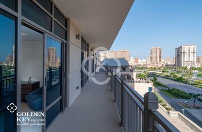 Apartment - 2 - 3 for rent in Abraj Bay - Abraj Quartiers - The Pearl Island - Doha
