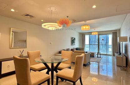 Apartment - 1 Bedroom - 2 Bathrooms for rent in Lusail Marina Heights - Marina District - Lusail