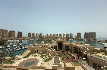 Apartment - 3 Bedrooms - 4 Bathrooms for rent in East Porto Drive - Porto Arabia - The Pearl Island - Doha