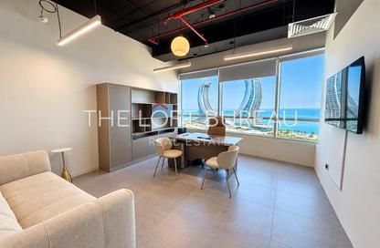 Office Space - Studio for rent in Marina Tower 02 - Marina District - Lusail