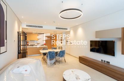 Apartment - 2 - 2 for rent in Lusail Residence - Marina District - Lusail