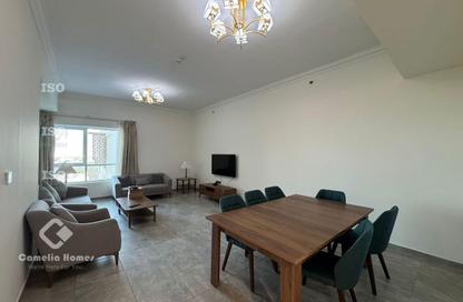 Apartment - 2 Bedrooms - 3 Bathrooms for rent in Lusail Marina Heights - Marina District - Lusail
