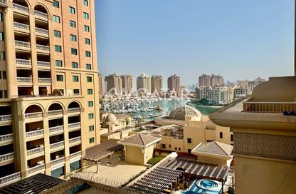 Apartment - Studio - 1 for rent in East Porto Drive - Porto Arabia - The Pearl Island - Doha