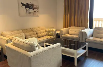 Apartment - 1 Bedroom - 2 Bathrooms for rent in East Porto Drive - Porto Arabia - The Pearl Island - Doha