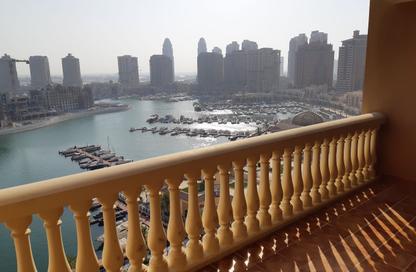 Apartment - 2 - 3 for rent in Porto Arabia Townhouses - Porto Arabia - The Pearl Island - Doha
