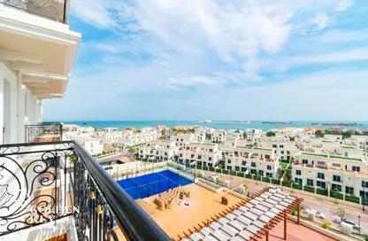 شقة - 2 غرف نوم - 3 حمامات للايجار في حدائق فلورستا - حدائق فلورستا - جزيرة اللؤلؤة - الدوحة