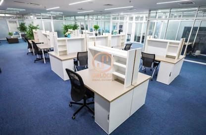 Office Space - Studio - 2 Bathrooms for rent in Burj Al Marina - Marina District - Lusail