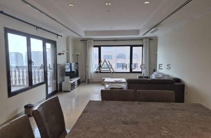 Apartment - 1 Bedroom - 2 Bathrooms for rent in East Porto Drive - Porto Arabia - The Pearl Island - Doha Apartment - 1 Bedroom - 2 Bathrooms for rent in East Porto Drive - Porto Arabia - The Pearl Island - Doha