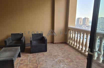 Apartment - 1 Bedroom - 2 Bathrooms for rent in East Porto Drive - Porto Arabia - The Pearl Island - Doha Apartment - 1 Bedroom - 2 Bathrooms for rent in East Porto Drive - Porto Arabia - The Pearl Island - Doha