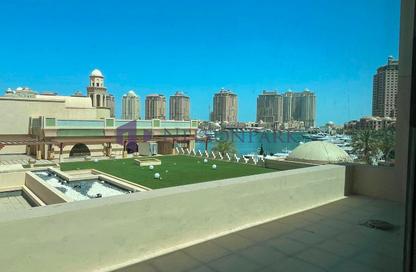 Apartment - 3 Bedrooms - 4 Bathrooms for rent in Porto Arabia Townhouses - Porto Arabia - The Pearl Island - Doha
