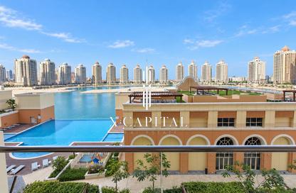 Apartment - 1 - 2 for sale in Al Mutahidah Tower - Viva Bahriyah - The Pearl Island - Doha