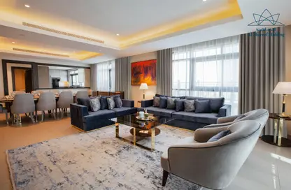 Townhouse - 3 Bedrooms - 4 Bathrooms for rent in Abraj Bay - Abraj Quartiers - The Pearl Island - Doha